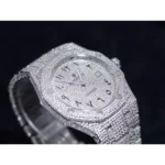 Royal Oak 41mm 15400 Iced Out Steel in Arabic Markers - Image 5