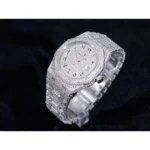 Royal Oak 41mm 15400 Iced Out Steel in Arabic Markers - Image 8