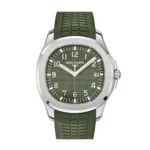 Patek Philippe Aquanaut Khaki Green Dial Watch 5168G-010 - Image 2