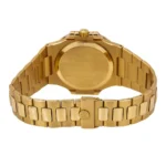 Patek Philippe Nautilus 3800 37MM White Dial With 18K Yellow Gold Bracelet - Image 4