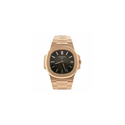 Patek Philippe Nautilus Rose Black Dial Replica